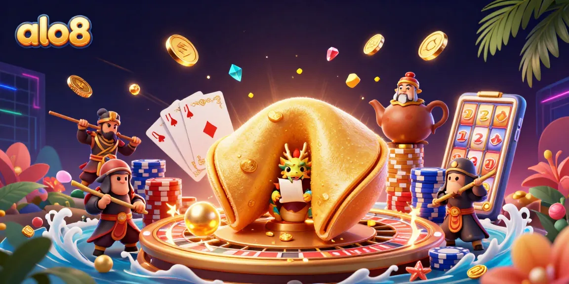 Spin the wheel and win big with alo8's vibrant casino adventures featuring gold and gems!