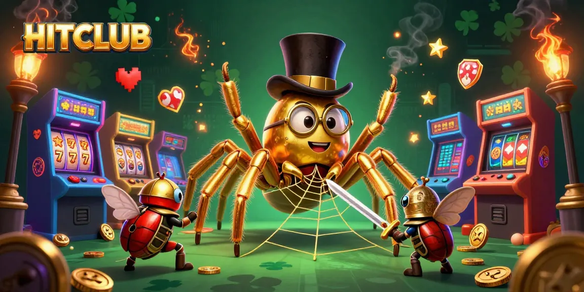 Play exciting games at HITCLUB with vibrant casino elements and dynamic characters in 3D.