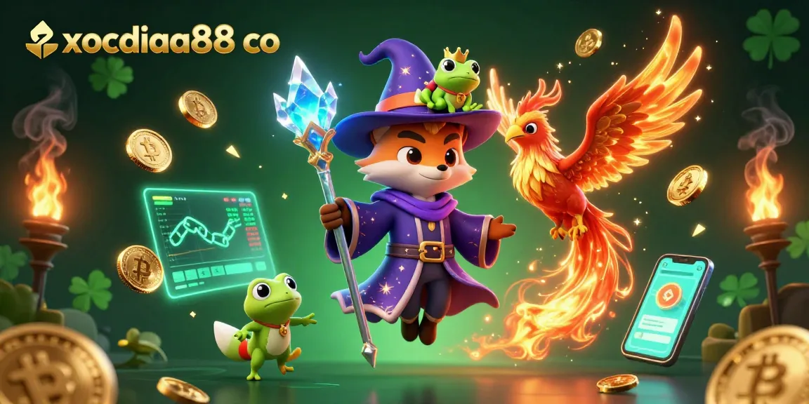 Play thrilling games with xocdiaa88 co, featuring captivating characters and dazzling casino elements.