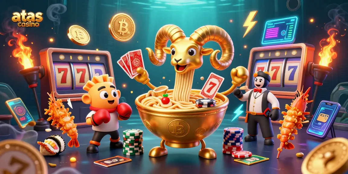 Experience thrilling gameplay at atas casino with dynamic slots and vibrant casino elements.
