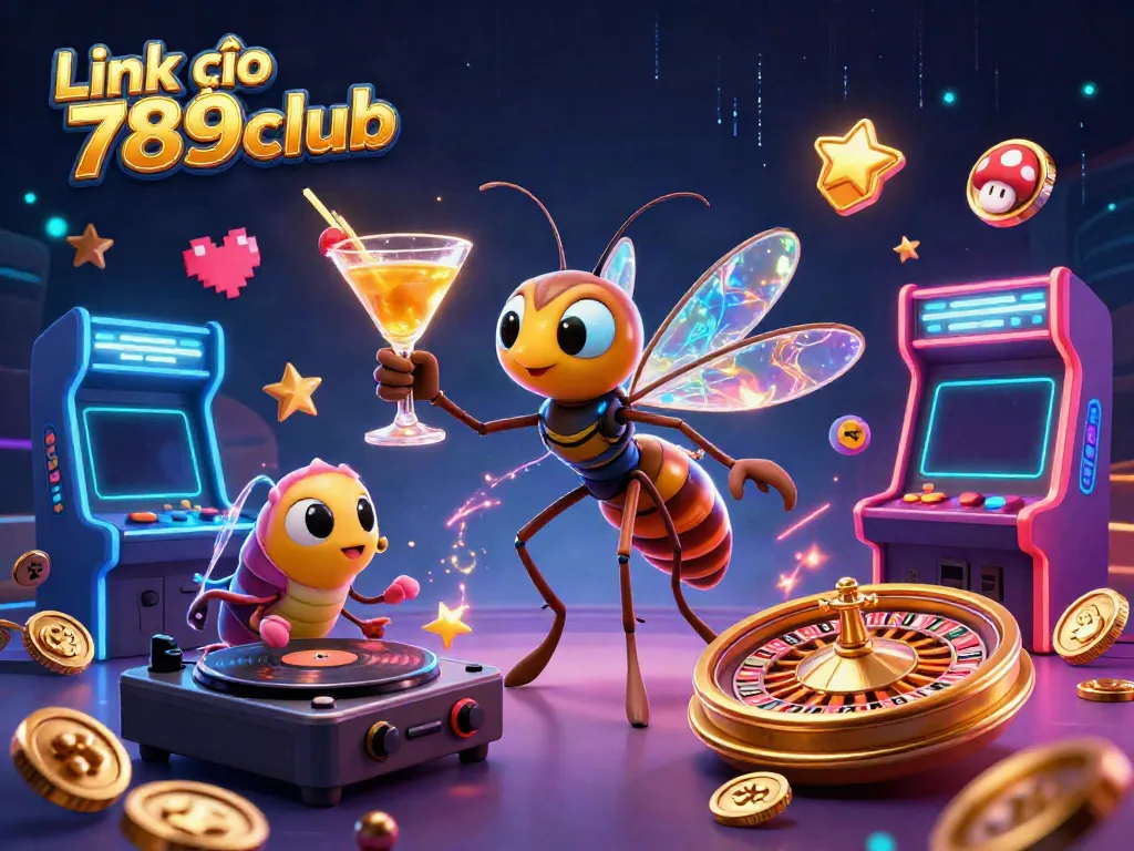 Engage in thrilling gameplay at Link vào 789club with vibrant casino characters and dynamic gaming elements.