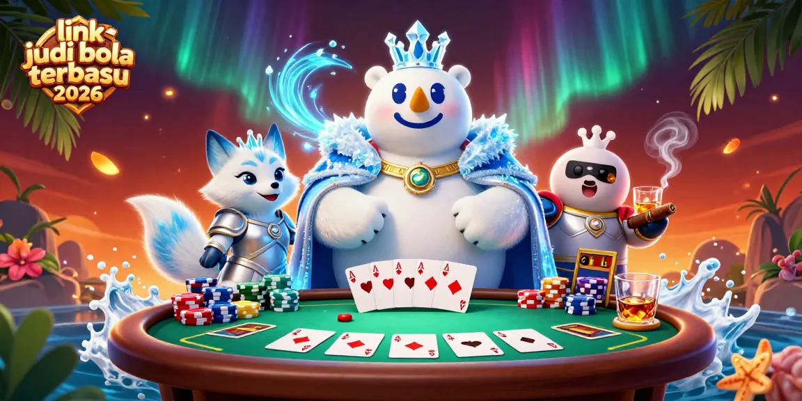 Experience the thrill of link judi bola terbaru 2026 with vibrant cards and dynamic betting action.