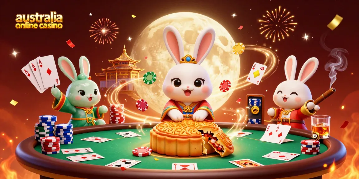 Engage with australia online casino offerings in a vibrant 3D illustration featuring poker concepts.