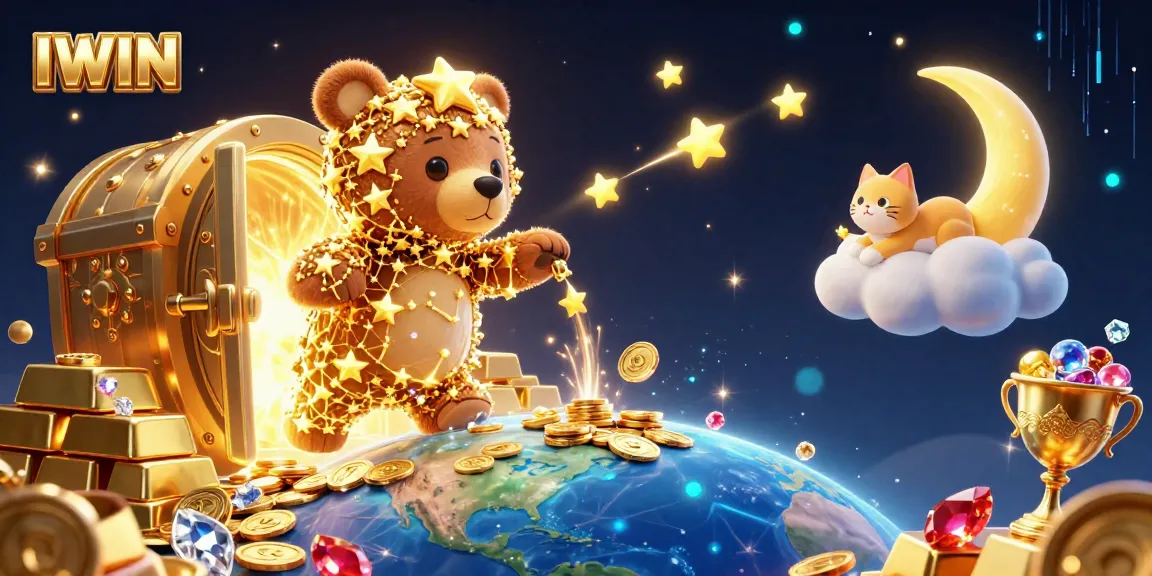 Play thrilling games and win at IWIN with a dazzling treasure scene full of rewards!