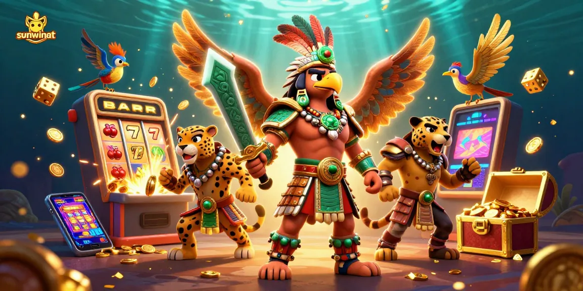 Experience the thrill of casino gaming with sunwinat's exciting slots and vibrant jackpot visuals.