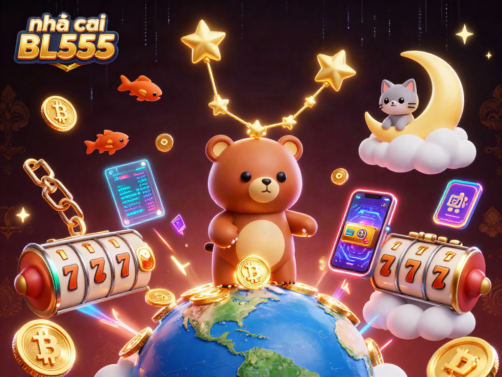 Play exciting games at nhà cái BL555 with stunning 3D visuals and dynamic slot elements.