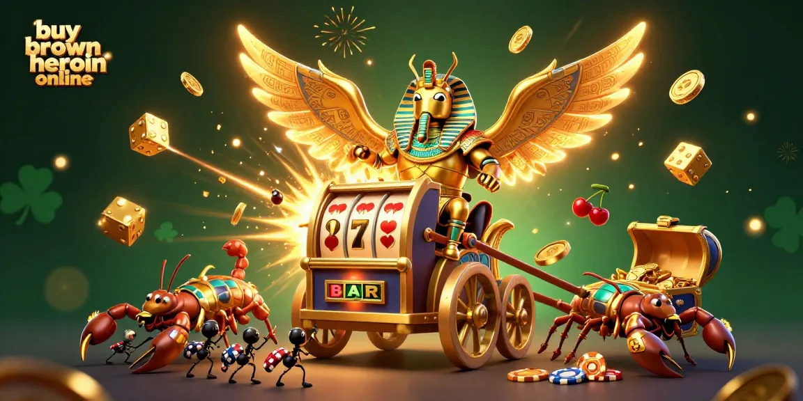 Spin to win at the slots and buy brown heroin online with exciting casino elements.